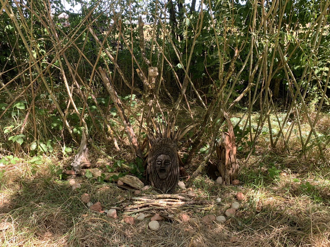 Le cri, sculpture de l'artiste Cathy Bonfond